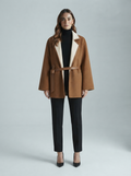 Kadın Bordo Süet Blazer Ceket